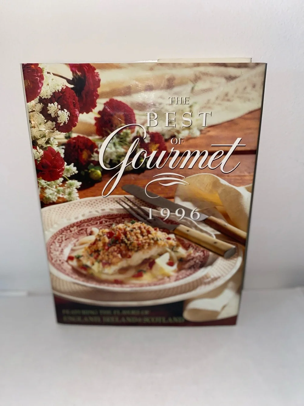 The Best of Gourmet 1996 Cookbook - Red & Cream Cover